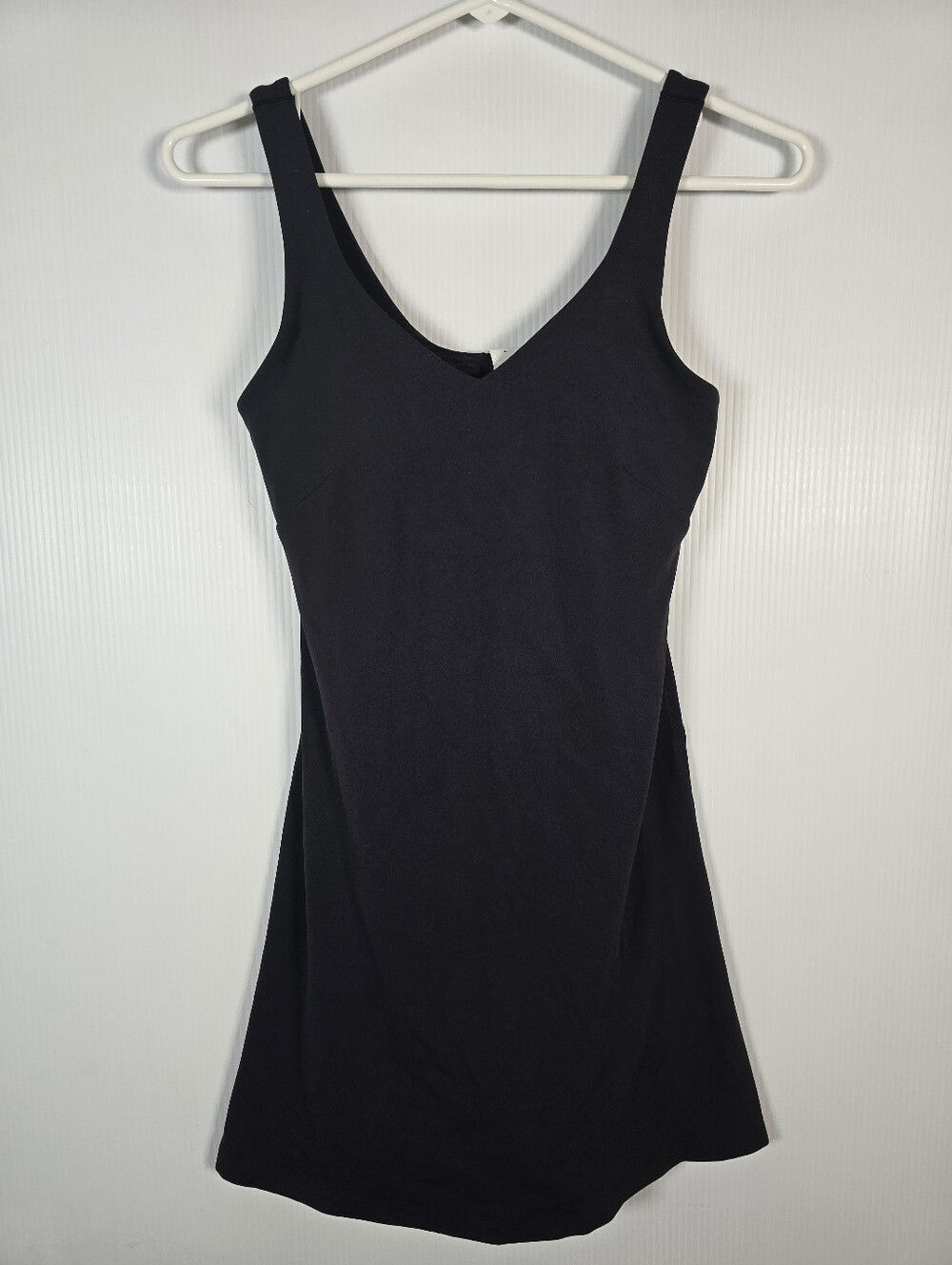 NWOT Lululemon Align Black Dress V-neckline Tennis Sportwear Activewear Size 4